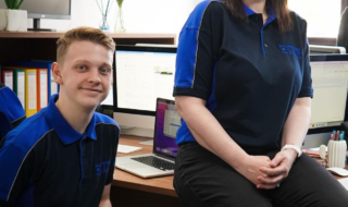 Connor, Executive Director, and Louise, Managing Director at Bell4Business.